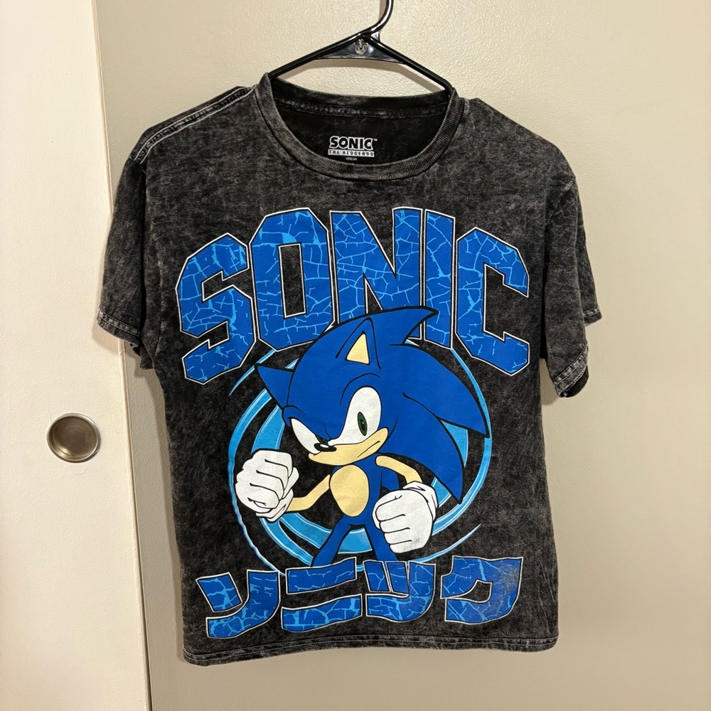 Trendy y2k Sonic Graphic T-Shirt